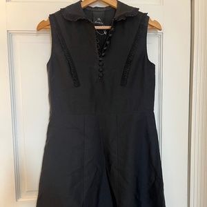 Black Vintage Mini Dress